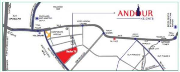 Location Plan andour-heights Location Plan