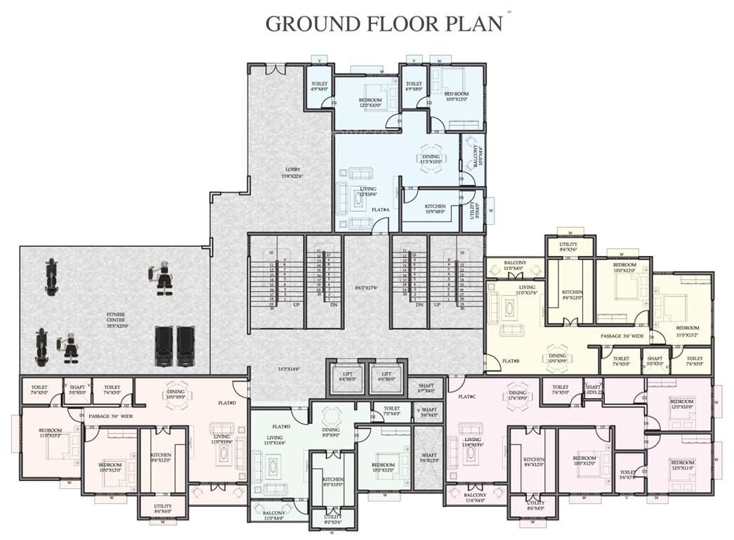 Images for Cluster Plan of Mandavi Prince Palace