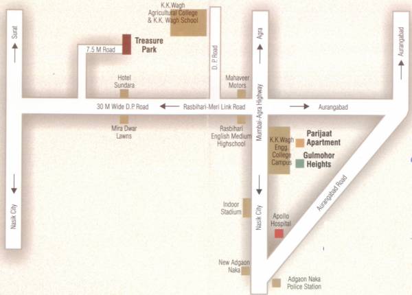 Images for Location Plan of Kanaklaxmi Gulmohar Heights