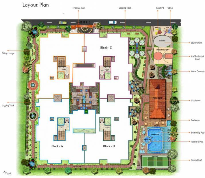  palace Images for Layout Plan of Prithvi Palace