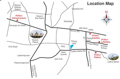  palace Images for Location Plan of Prithvi Palace