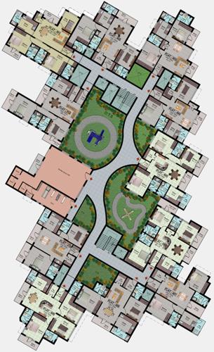 Images for Cluster Plan of Padmavathi Brizo Apartments