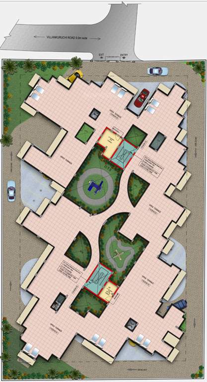 Images for Cluster Plan of Padmavathi Brizo Apartments