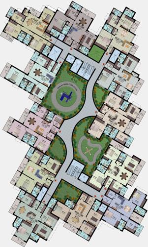 Images for Cluster Plan of Padmavathi Brizo Apartments