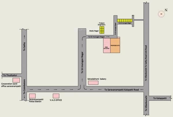 Images for Location Plan of Padmavathi Brizo Apartments
