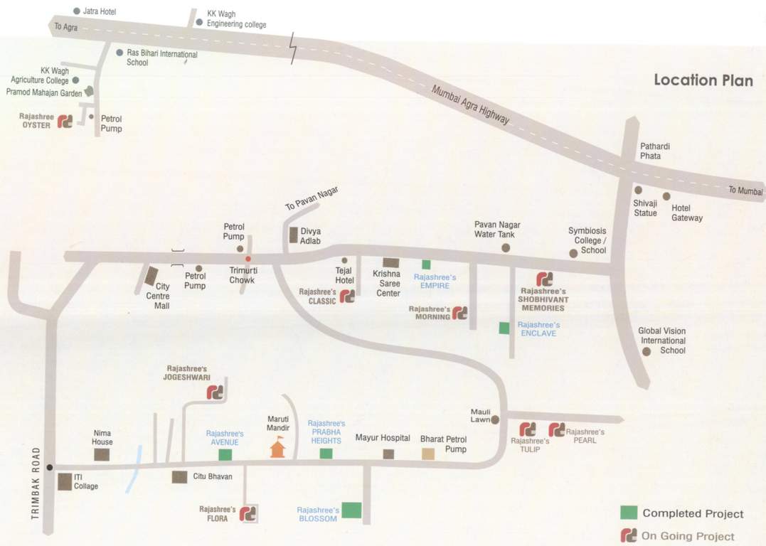  flora Images for Location Plan of Rajashree Flora