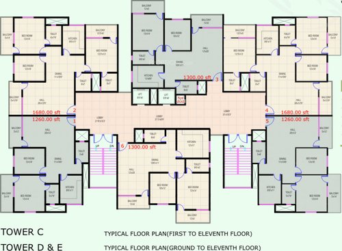 Images for Cluster Plan of Mandavi Emerald emerald Images for Cluster Plan of Mandavi Emerald