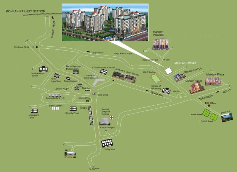  emerald Images for Location Plan of Mandavi Emerald
