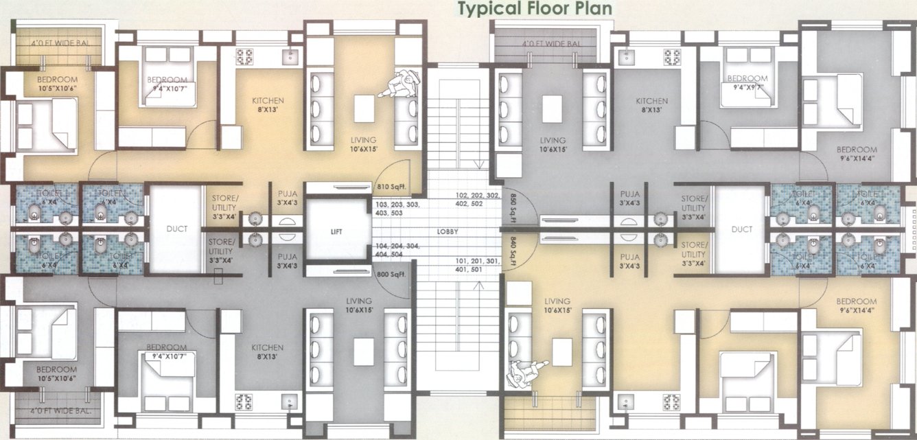 Images for Cluster Plan of Rajashree Tulip