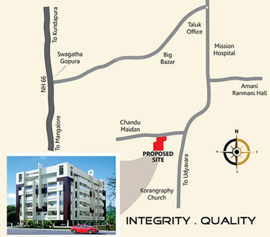 Images for Location Plan of Khain Serenity Apartment