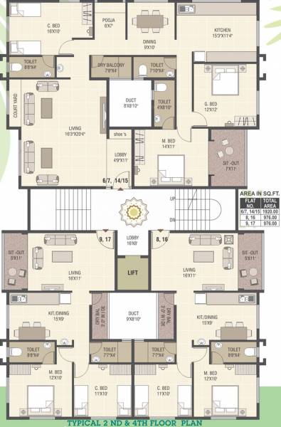 Images for Cluster Plan of Perfect Green Mind Images for Cluster Plan of Perfect Green Mind