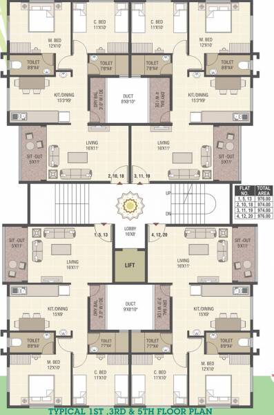Images for Cluster Plan of Perfect Green Mind Images for Cluster Plan of Perfect Green Mind