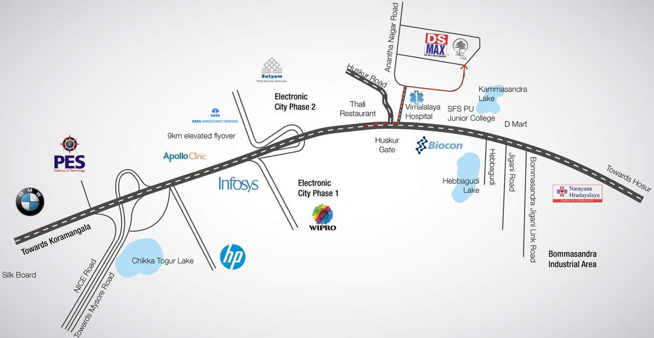 silver oak Images for Location Plan of DS Silver Oak