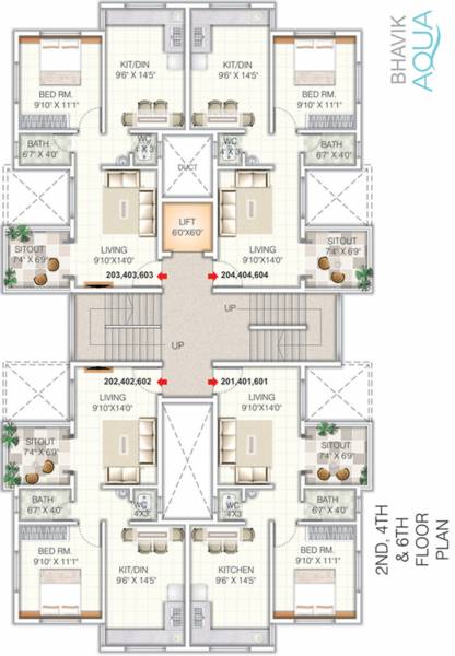 Images for Cluster Plan of Bhavik Aqua