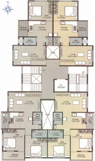 Images for Cluster Plan of Jayshree Samarth Height