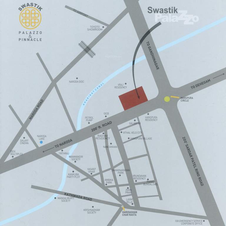  swastik palazzo Images for Location Plan of DLH Swastik Palazzo
