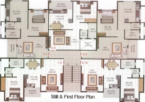 Images for Cluster Plan of Bhamare Darpan Heights Images for Cluster Plan of Bhamare Darpan Heights