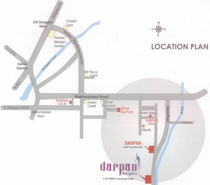 Images for Location Plan of Bhamare Darpan Heights
