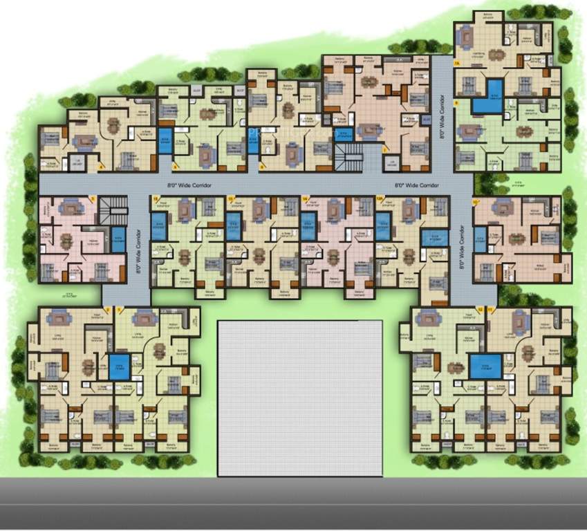 Images for Cluster Plan of Sri Annapoorna