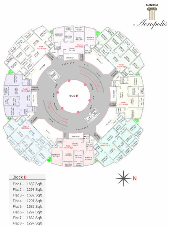 acropolis Images for Cluster Plan of Mandavi Acropolis