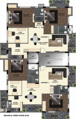 Images for Cluster Plan of Baashyaam Nandavrajam