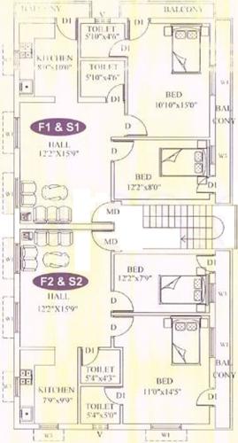 Images for Cluster Plan of SUCCESS Prashanth Homes