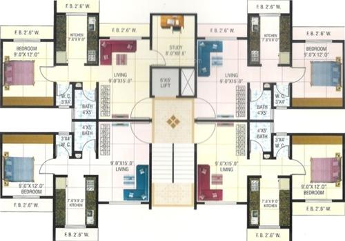 Images for Cluster Plan of Himanshu Astavinayak Vastu Prakalp Images for Cluster Plan of Himanshu Astavinayak Vastu Prakalp