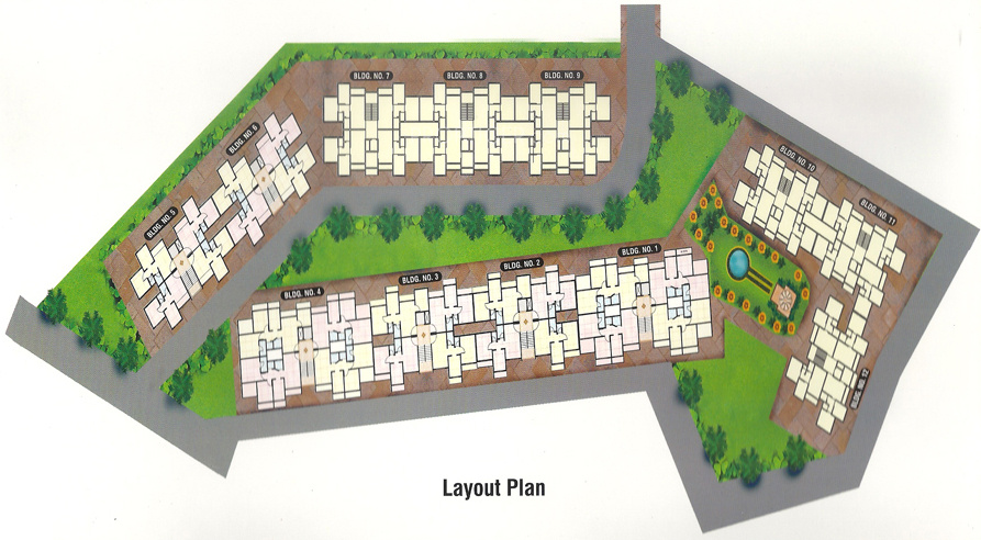 Images for Layout Plan of Himanshu Astavinayak Vastu Prakalp
