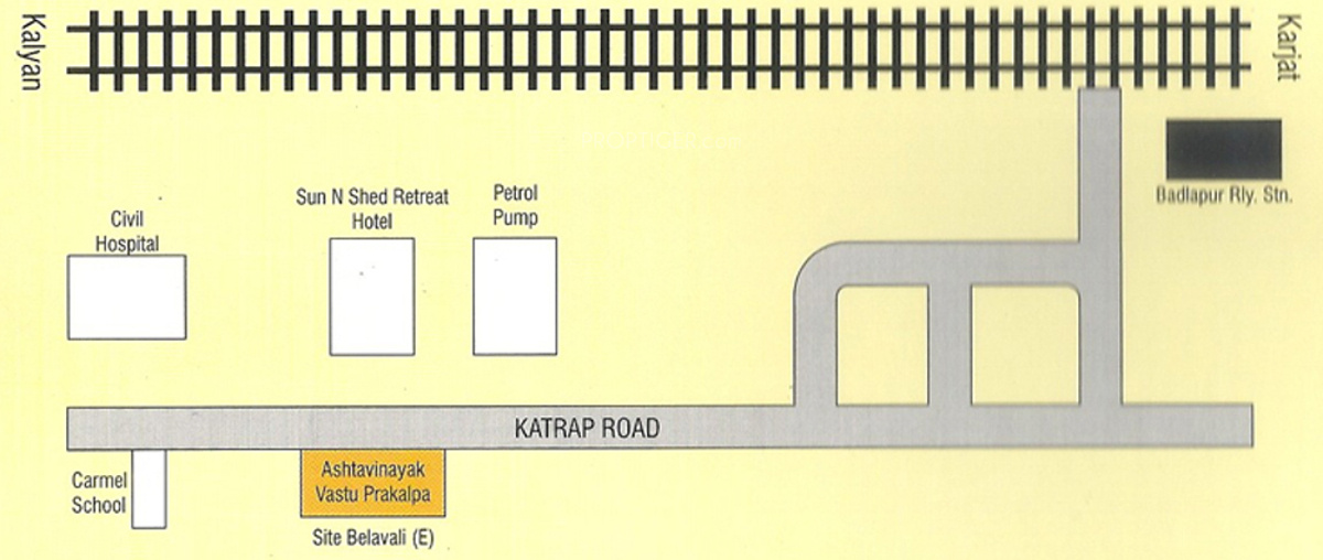 Images for Location Plan of Himanshu Astavinayak Vastu Prakalp