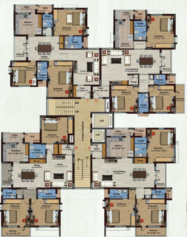  eden valley Images for Cluster Plan of Mayflower Eden Valley