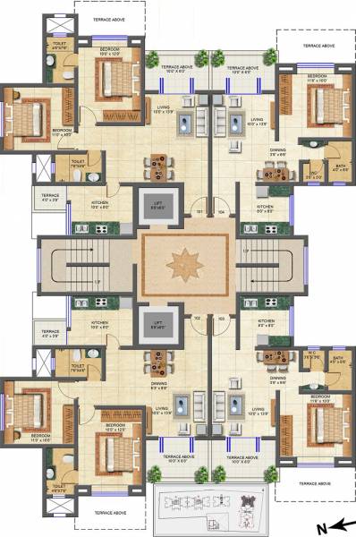 Images for Cluster Plan of Jaihind Residency