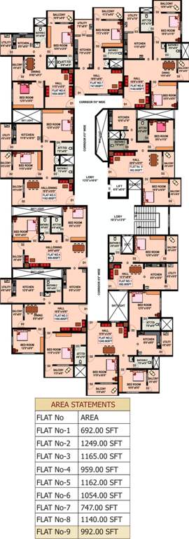 Images for Cluster Plan of Kemmale Opulence Residency