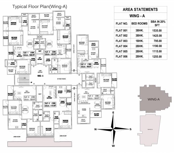  residency Images for Cluster Plan of Manasa Residency