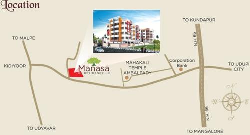 Images for Location Plan of Manasa Residency residency Images for Location Plan of Manasa Residency