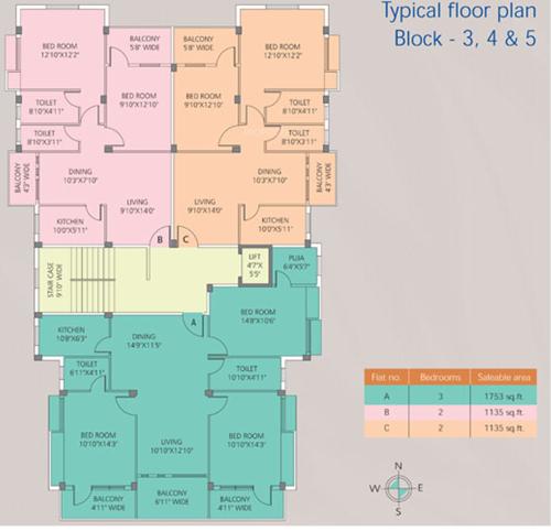Images for Cluster Plan of Banyan Mukul Shanti Garden