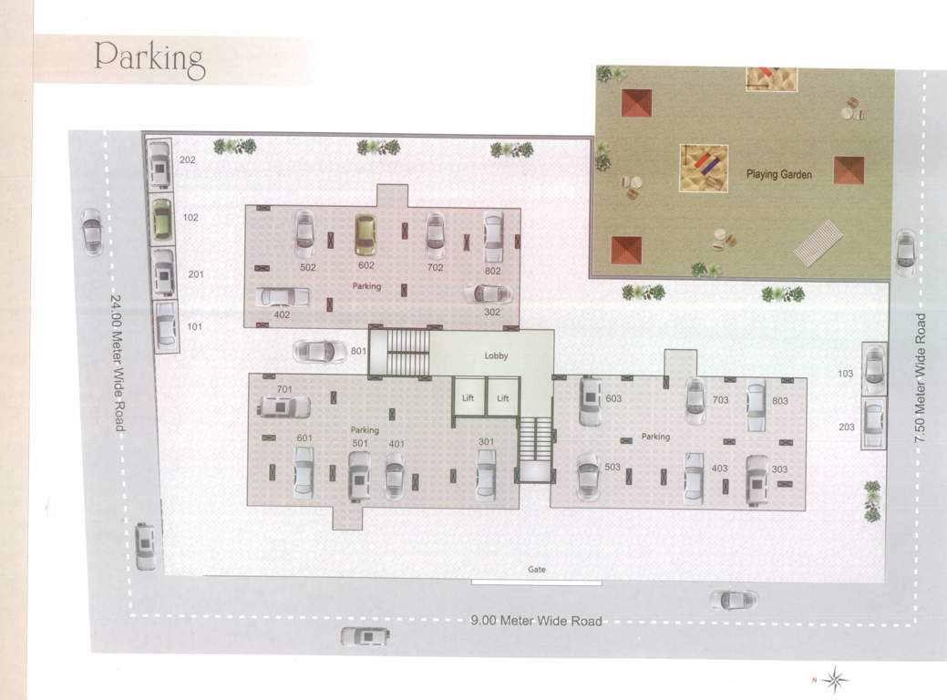 Images for Cluster Plan of Dhruv Navshya Elite