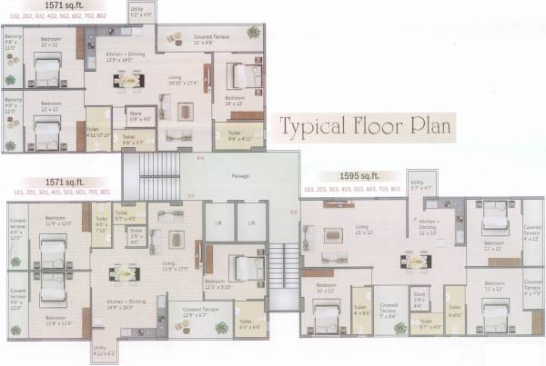 Images for Cluster Plan of Dhruv Navshya Elite