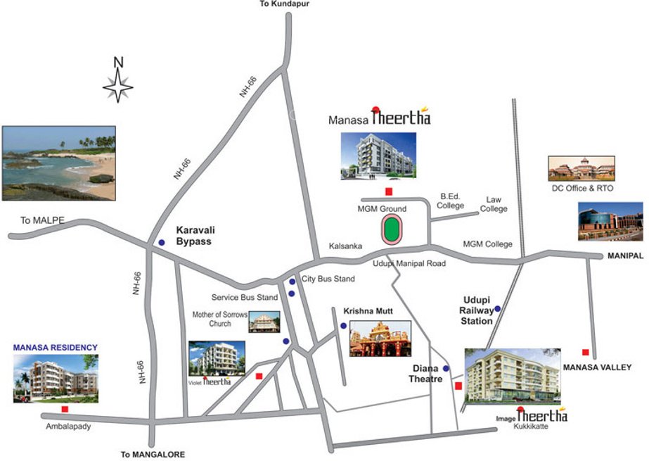 Images for Location Plan of Manasa Thirtha
