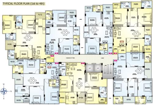 Images for Cluster Plan of Uttam Bhudev Residency