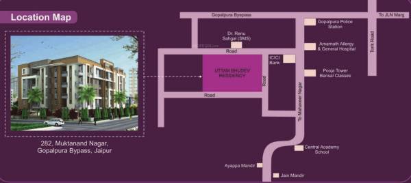 Images for Location Plan of Uttam Bhudev Residency