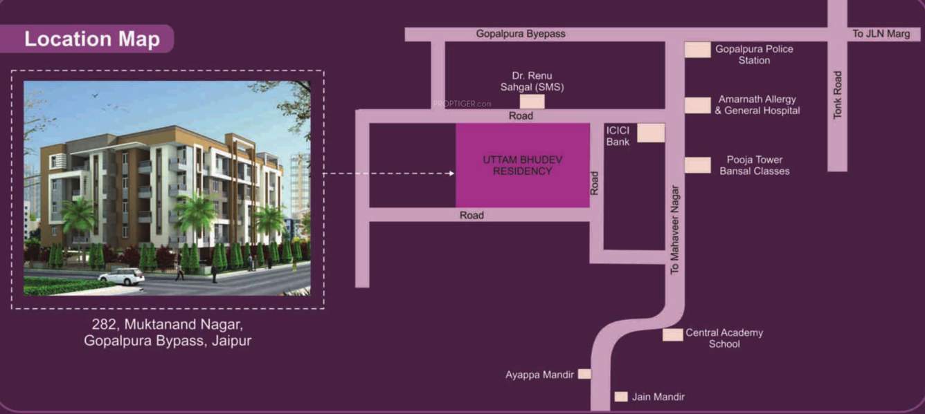 Images for Location Plan of Uttam Bhudev Residency