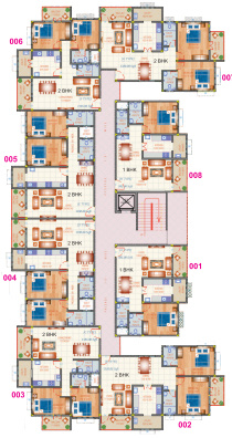  the icon Block B Cluster Plan