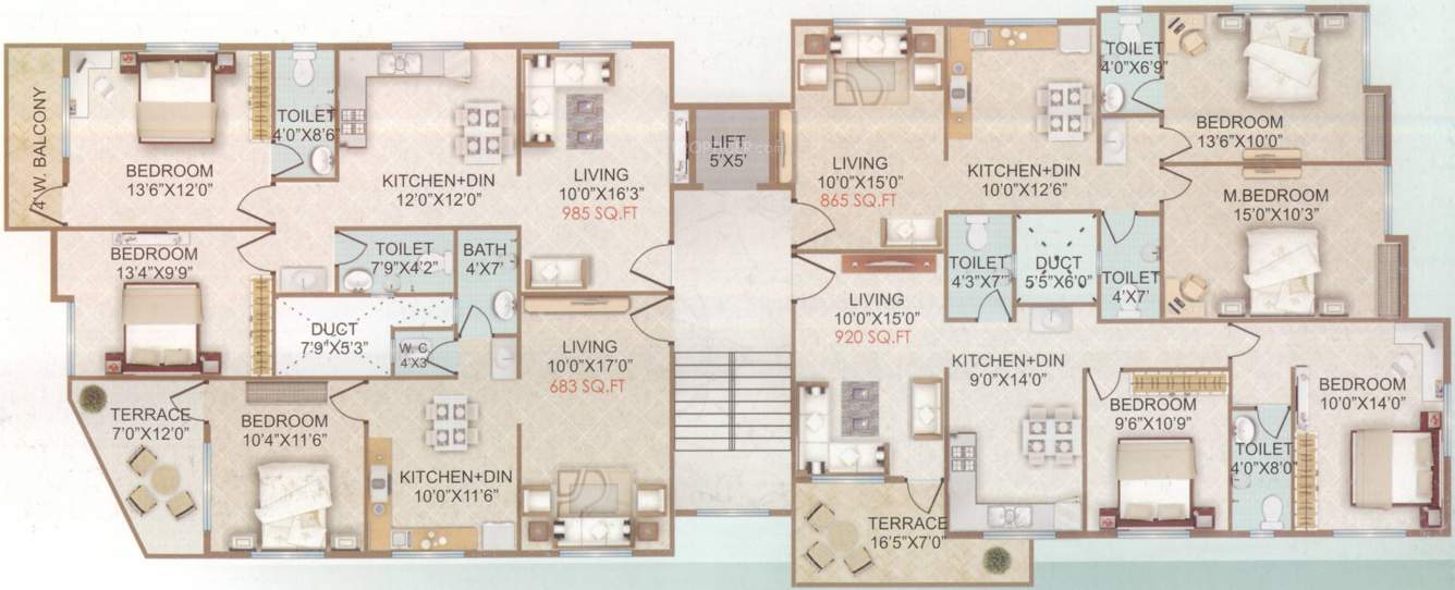 Images for Cluster Plan of Shilpakruti Manorath