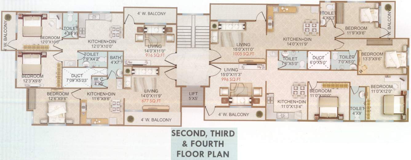 Images for Cluster Plan of Shilpakruti Manorath