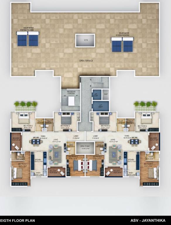  jayanthika Images for Cluster Plan of ASV Jayanthika