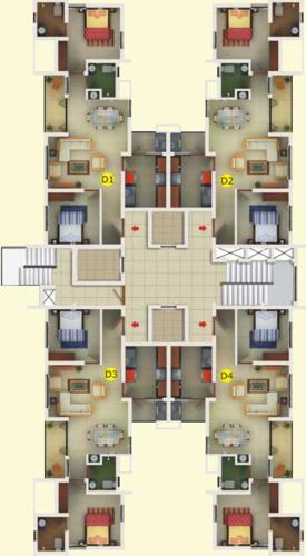 Images for Cluster Plan of Manjooran Scarlet scarlet Images for Cluster Plan of Manjooran Scarlet