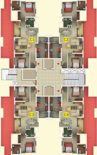 Images for Cluster Plan of Manjooran Scarlet scarlet Images for Cluster Plan of Manjooran Scarlet