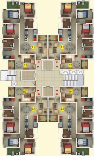 Images for Cluster Plan of Manjooran Scarlet scarlet Images for Cluster Plan of Manjooran Scarlet