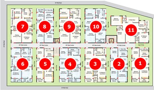 Images for Cluster Plan of Kavuri Hills Developers Kavuri Ridge