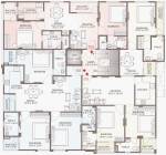 uttam-group shiv Shiv Cluster Plan from 1st to 4th Floor